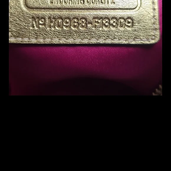 Coach Tattersall Graffiti Convertible Hobo Bag F13309 Cream Multicolor Shoulder - Picture 4 of 11